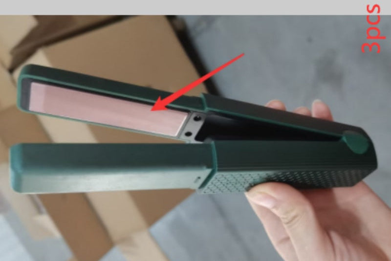 Cordless Hair Straightener – Portable USB Flat Iron