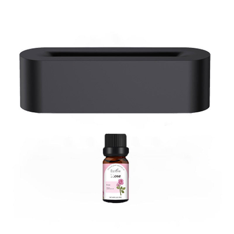 Home Spa Flame Aroma Diffuser – Ultrasonic Humidifier LED Fire Mist Maker Essential Oil Diffuser