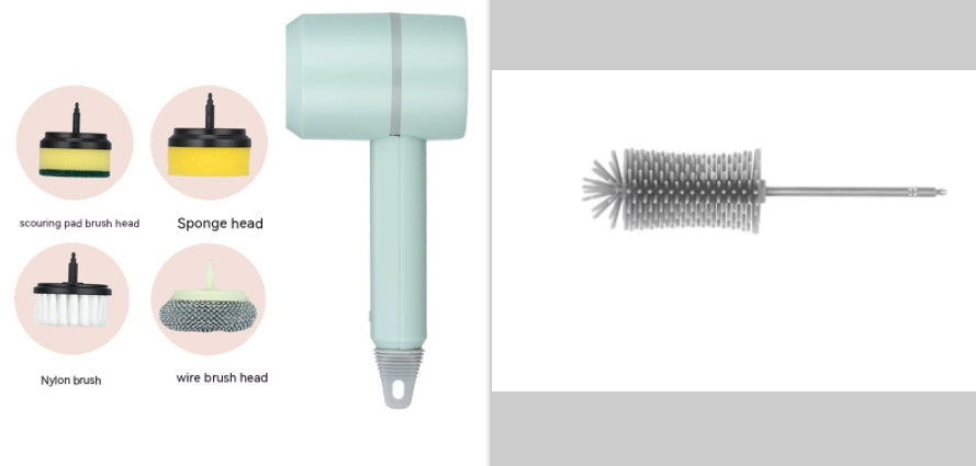 Electric Cleaning Brush for Effortless Home Scrubbing