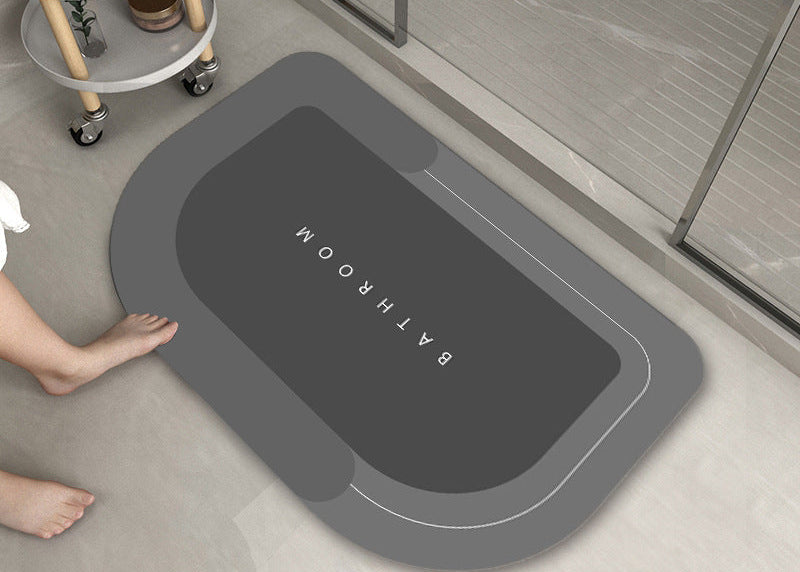 Non-Slip Quick Dry Bathroom Rug – Super Absorbent Soft Shower Floor Mat
