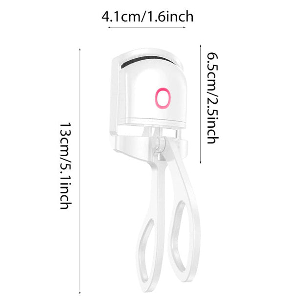 Heated Eyelash Curler – Electric Lash Curler for Long-Lasting Lift