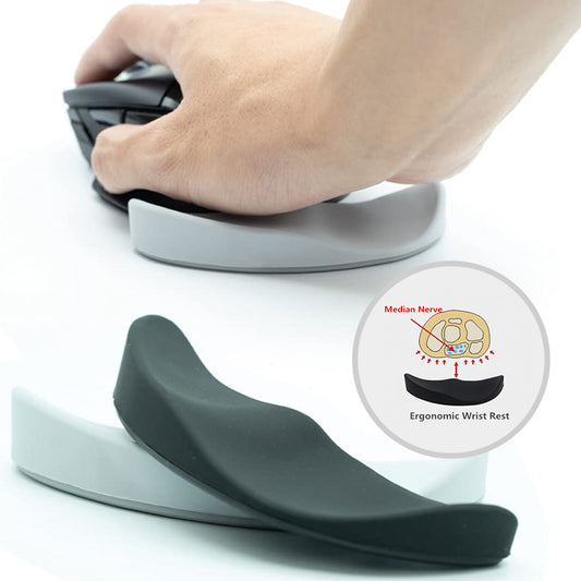 Ergonomic Mouse Wrist Rest Gel Mouse Pad – Non-Slip Support for Office & Gaming Comfort