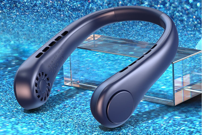 Smart Neck Fan – Bladeless Wearable Fan for Instant Cooling Anywhere