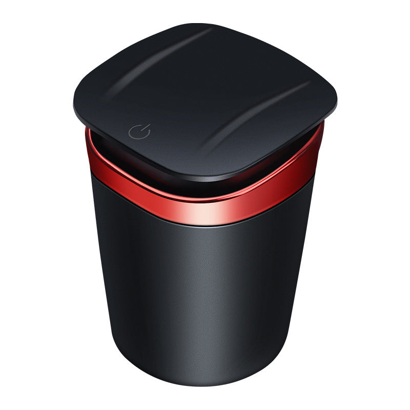 Portable Metal Car Ashtray with Light – LED Smokeless Auto Ash Holder | Car Accessories