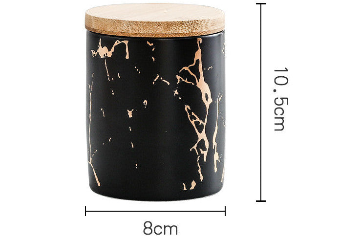 Ceramic Food Storage Jar – Airtight Kitchen Container for Coffee, Tea & Snacks
