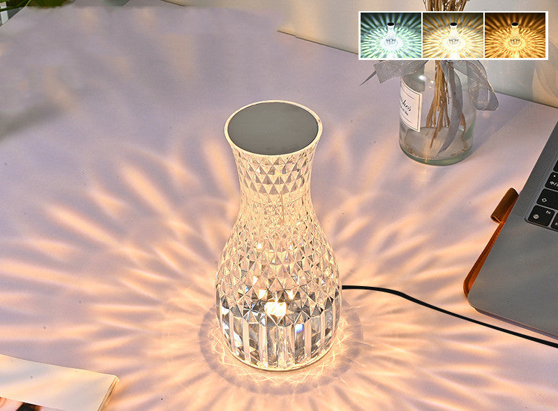 Stylish Crystal Table Lamp for Relaxing Evenings
