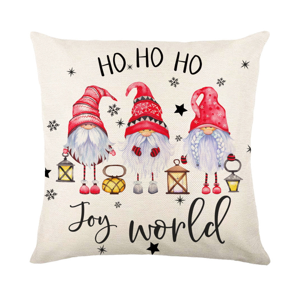 Festive Snowflake Cushion Covers for Holiday Home Décor