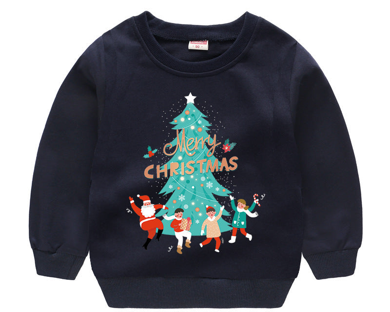 Cute Christmas Kids Sweater – Casual Holiday Clothing Warm Winter Outfit