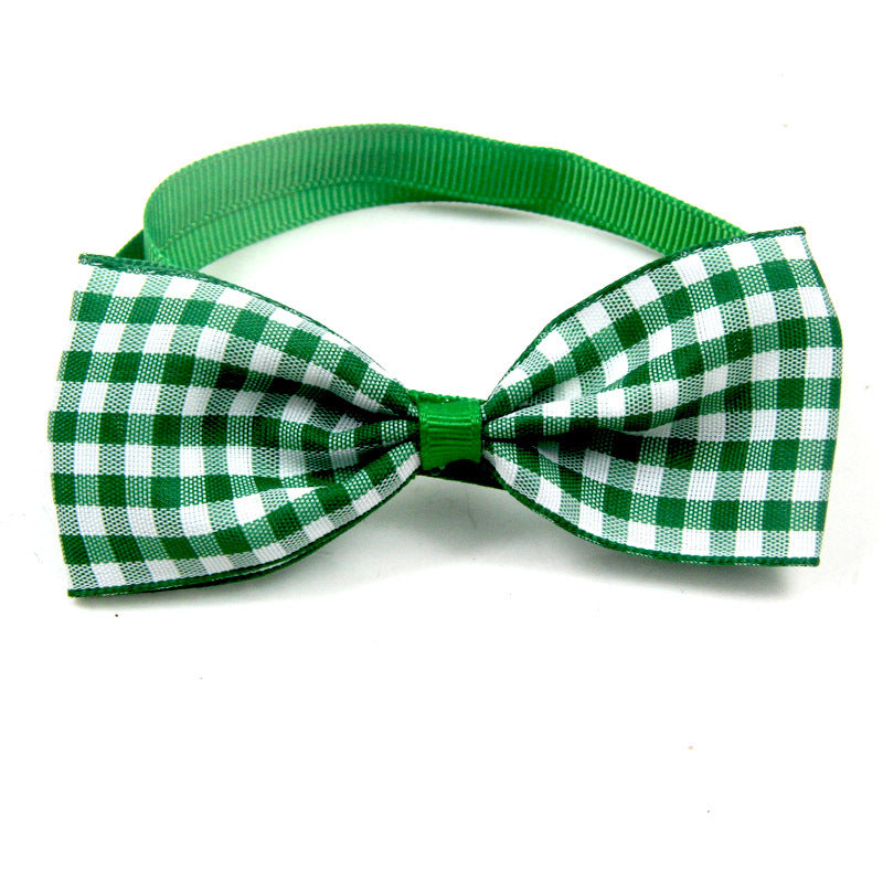 Stylish Plaid Dog & Cat Bandana – Soft Pet Scarf for Small & Medium Pets