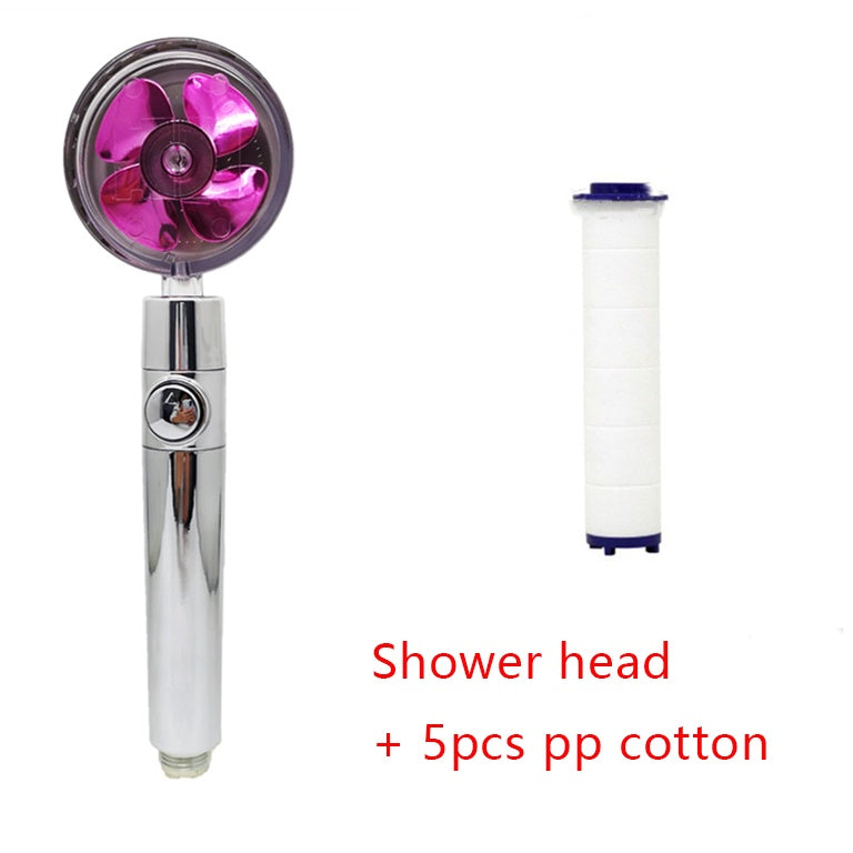 Luxury Rotating Shower Head – High Pressure, Water-Saving, Bathroom Upgrade