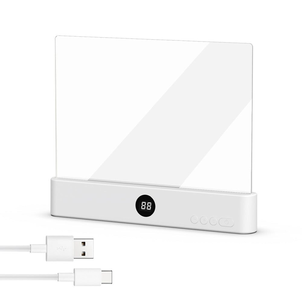 Rechargeable Clip-On LED Reading Light – Eye-Friendly Lamp for Books & Tablets