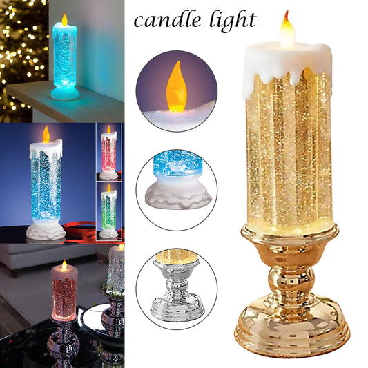 Mini LED Candle for Bedroom – Color Changing Waterproof Night Light & Home Decor