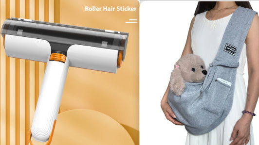 Washable Pet Hair Remover Brush – 2 in 1 Lint Roller for Furniture & Clothing