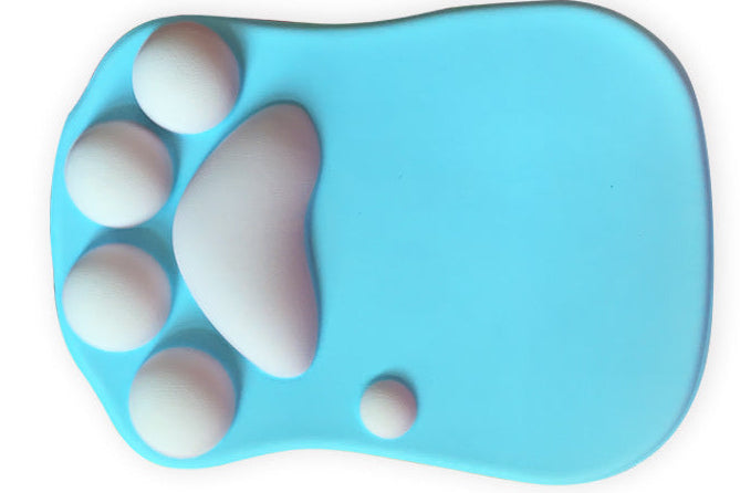 Soft Silicone Cat Paw Mouse Pad – Cute Wrist Cushion for Gamers and Students
