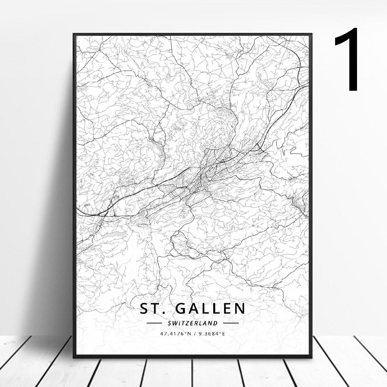 Decorative Canvas Poster Print – Home Wall Art for Modern Interior Design