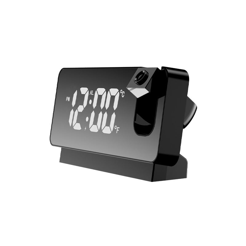 Smart LED Projection Alarm Clock – Mirror Display Digital Clock for Bedroom