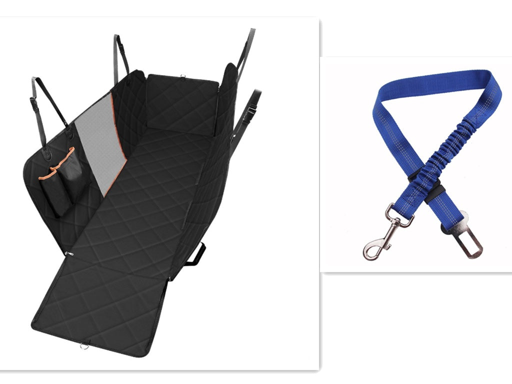 Dog Car Seat Cover Waterproof Hammock – Durable Back Seat Protector for Dogs