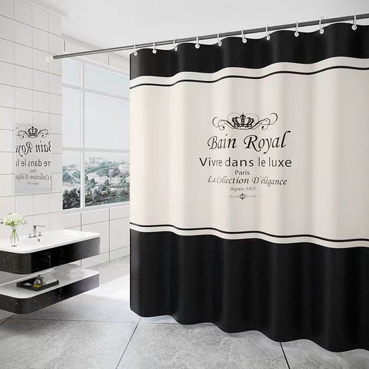 Polyester Shower Curtain – Waterproof Bathroom Curtain for Home