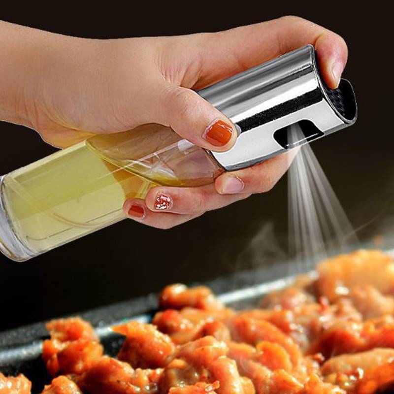 Oil Spray Bottle – Healthy Cooking Oil Sprayer for Kitchen & BBQ