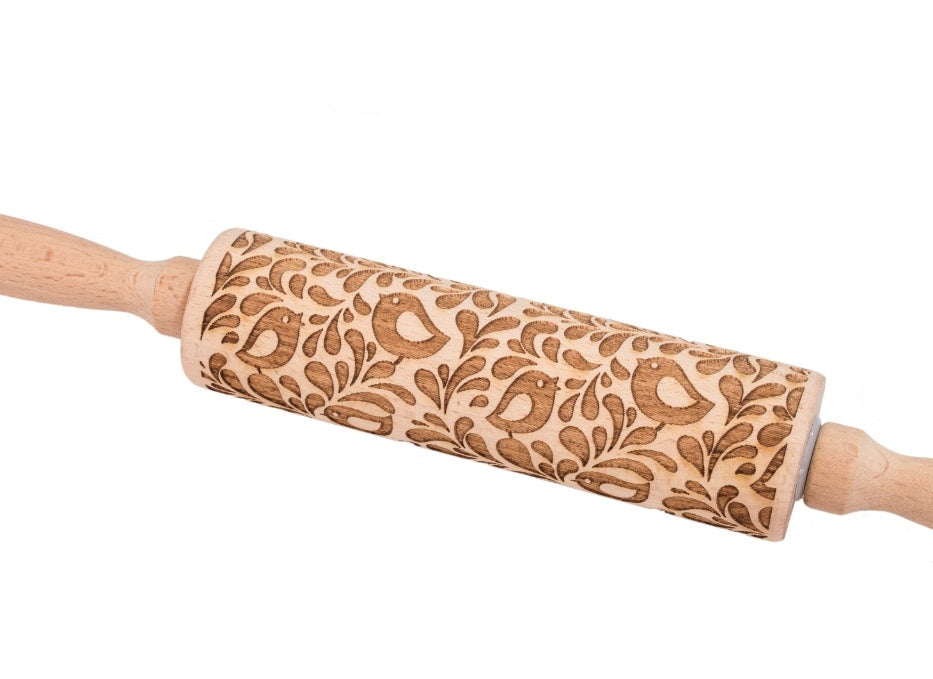 Make Festive Cookies with Christmas Embossed Rolling Pin