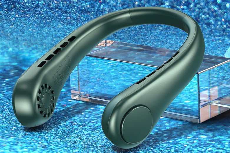 Smart Neck Fan – Bladeless Wearable Fan for Instant Cooling Anywhere