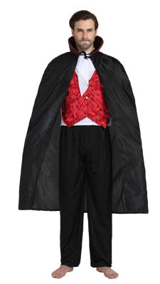 Vampire Halloween Costume – Men’s Gothic Cloak