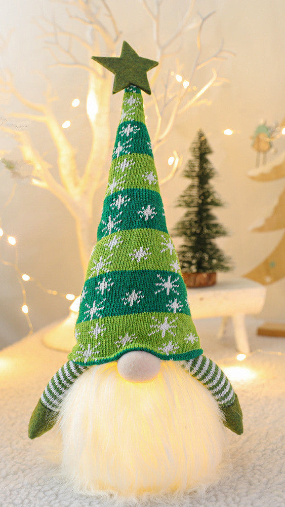 Nordic Christmas Gnome Faceless Plush Doll – Trendy Festive Home Decoration