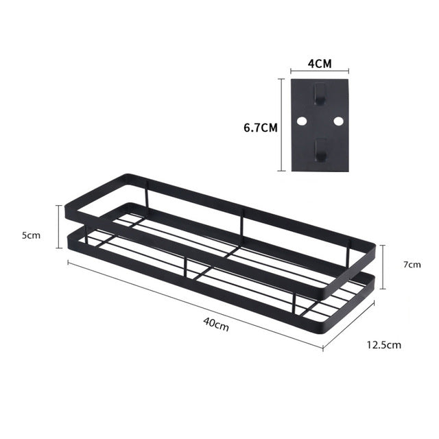 Multi-Function Kitchen Wall Shelf Organizer – Storage Rack for Home Organization & Storage