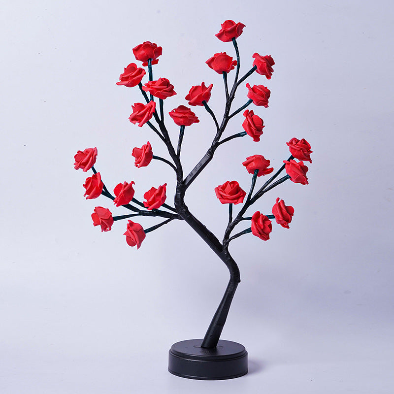 Fairy Rose Tree Lamp – Romantic LED Night Light for Valentine’s, Wedding & Gifts