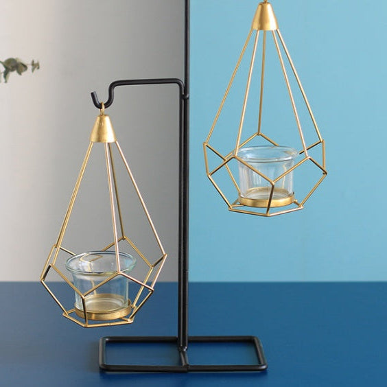 Elegant Table Candle Holders – Luxury Home Decor for Romantic Dinner Lighting