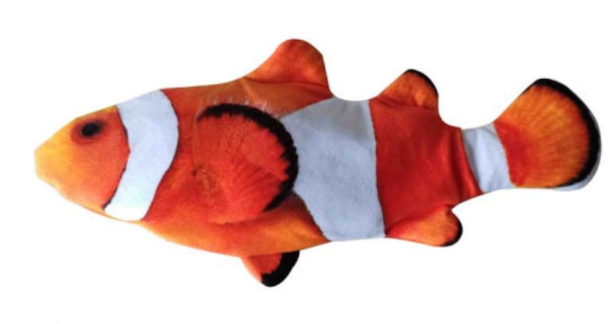 Indoor Cat Electric Fish Toy – Interactive Moving Simulation Toy for Exercise & Play