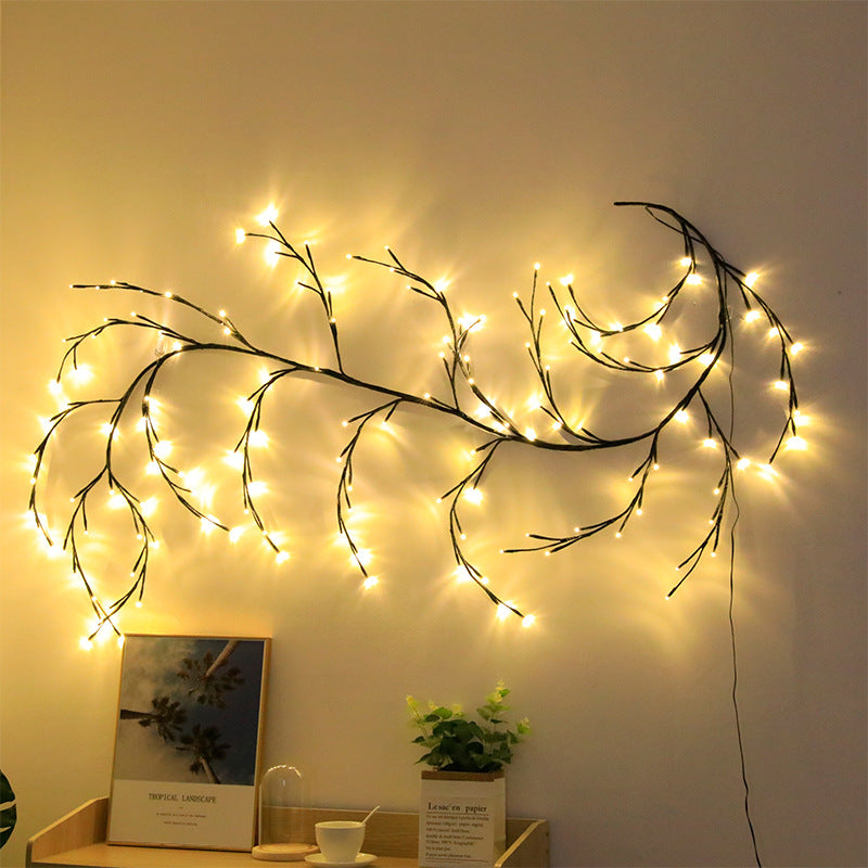 LED Rattan String Lights – Aesthetic Fairy Lights for Bedroom & Room Decor