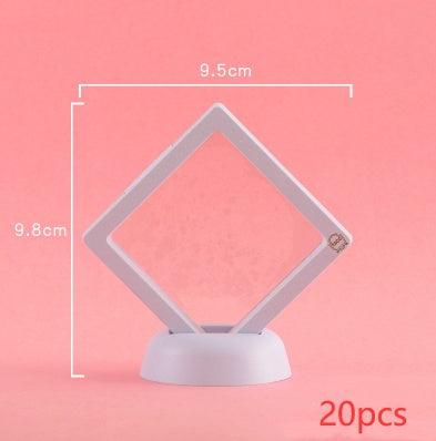 3D Floating Display Case – Jewelry, Coin & Collectibles Storage Showcase Frame