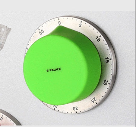 Mechanical Kitchen Timer Stainless Steel Alarm Clock – Chef Cooking Time Management Gadget