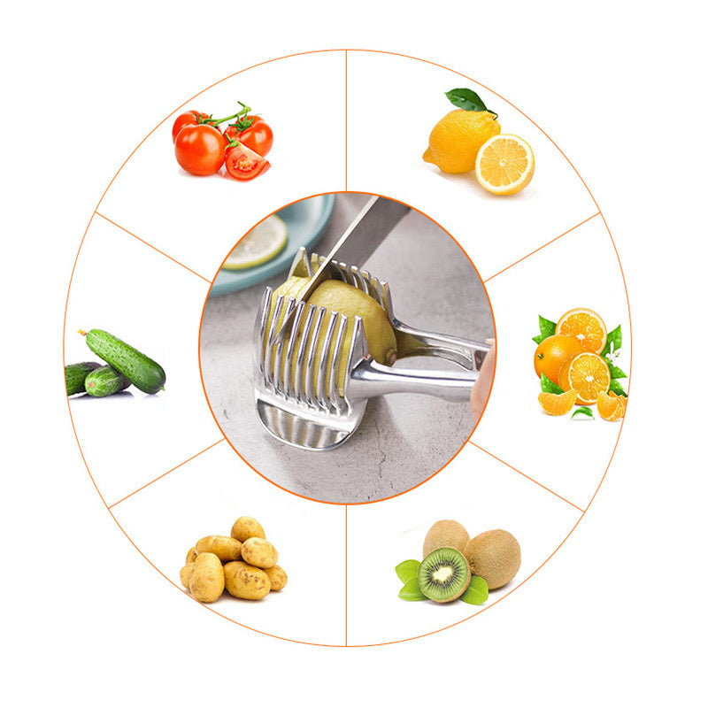Citrus Lemon Slicer Kitchen Tool – Easy Fruit Cutter Gadget for Home Use