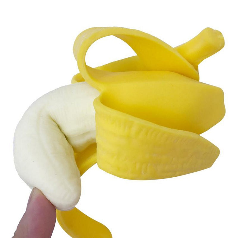 Creative Banana Dog Chew Toy – Interactive Pet TPR Teething Toy for Dogs & Puppies