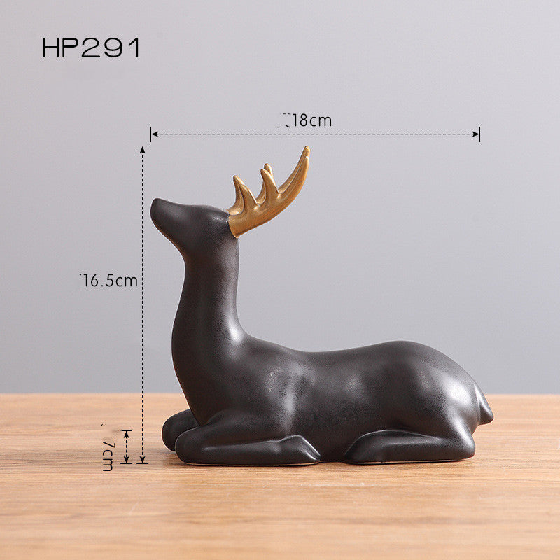 Scandinavian Nordic Elk Decor – Modern Home Decoration Accessory for Interior Styling