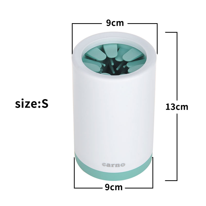 Portable Dog Paw Cleaner Cup – Soft Silicone Pet Paw Washer Mud Remover