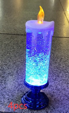 Mini LED Candle for Bedroom – Color Changing Waterproof Night Light & Home Decor