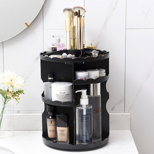 Cosmetic Storage Box with Compartments – Perfect Makeup & Skincare Organizer