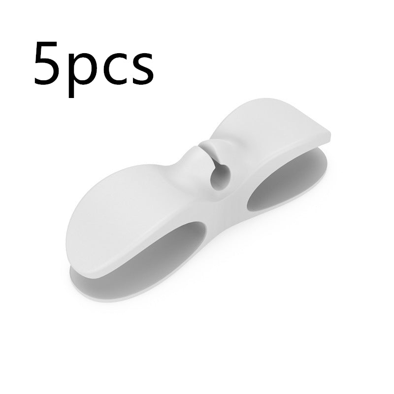 Home Cable Management Clip – Adhesive Cord Organizer Winder for Neat & Tidy Wire Storage