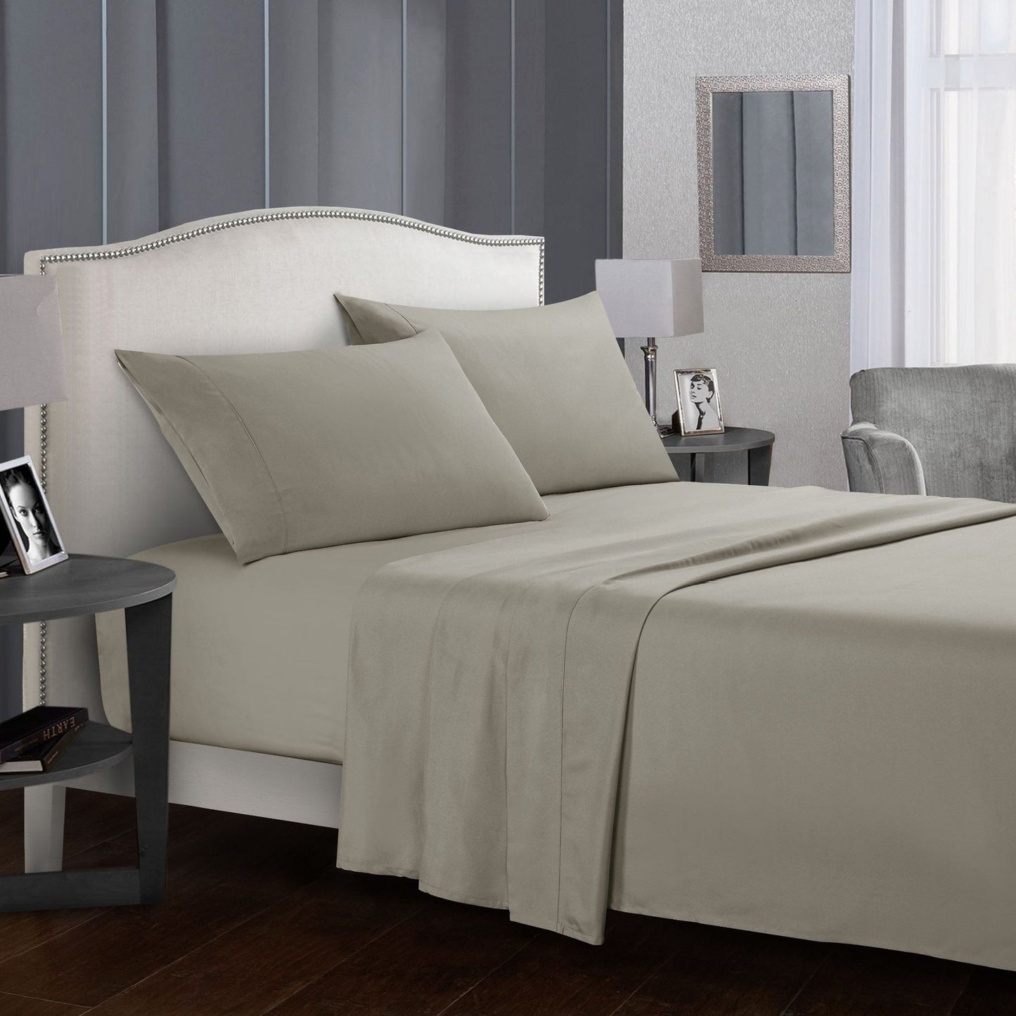 Soft 4-Piece Bedding Set – Comfortable Bed Sheets for Cozy & Relaxing Sleep