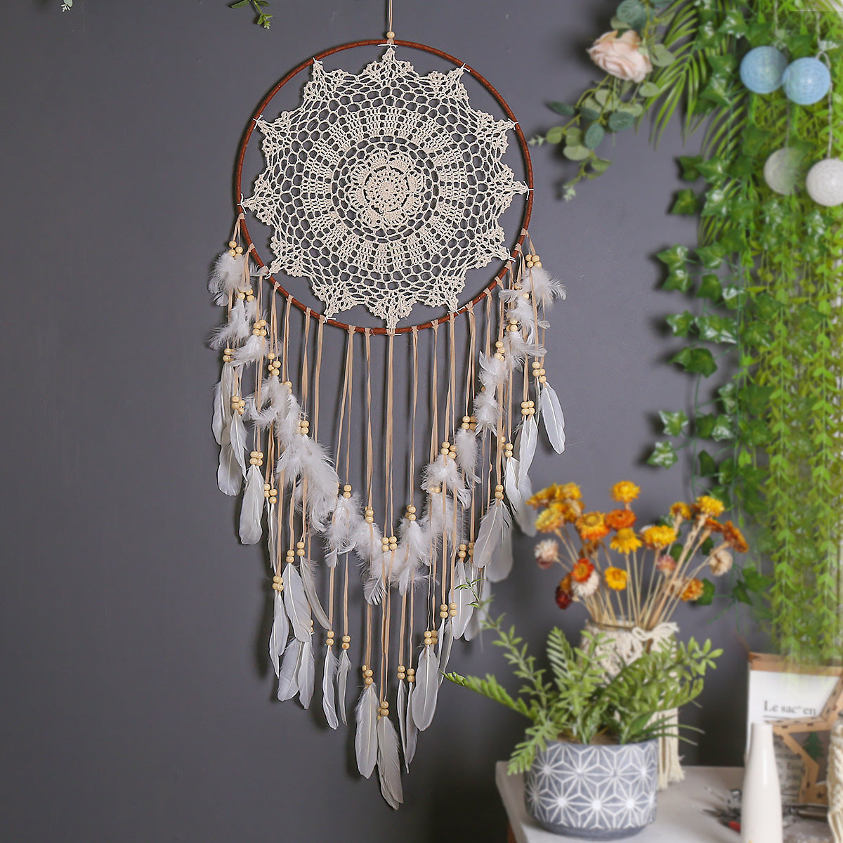 Boho Dreamcatcher Decor for a Peaceful Cozy Home