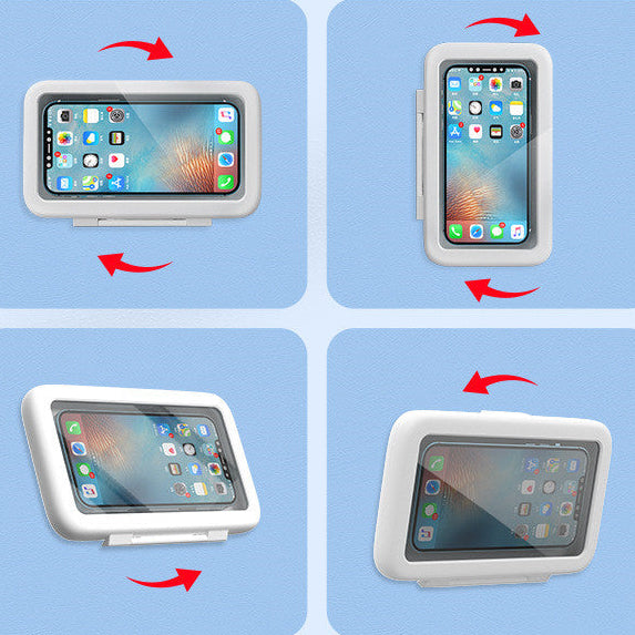 Waterproof Shower Phone Holder Box – Bathroom Touch Screen Case
