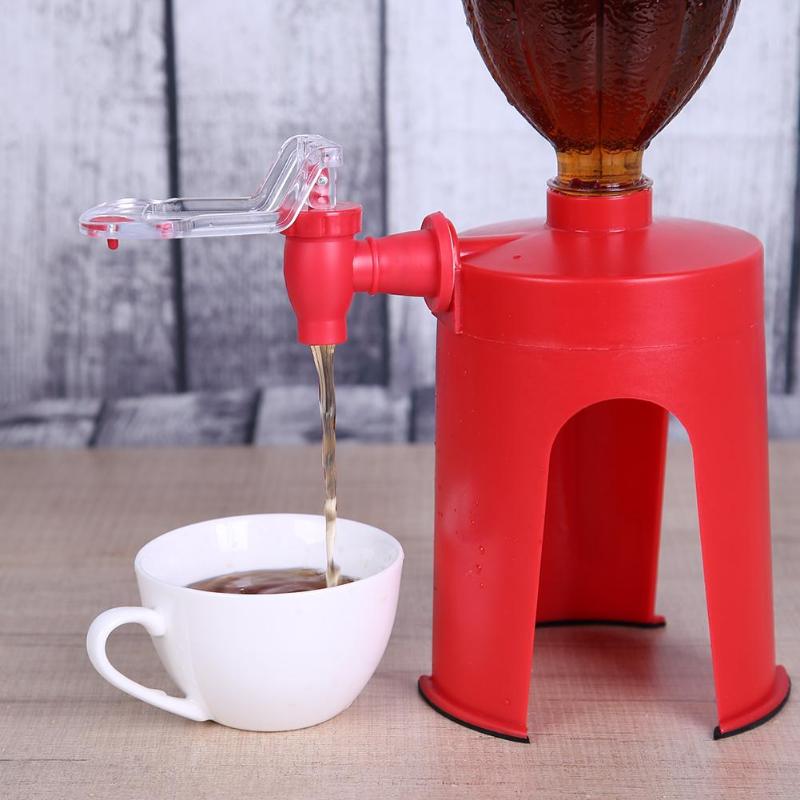 Portable Drink Dispenser Bottle – Easy Pour Soda & Water for Home Bar Setup