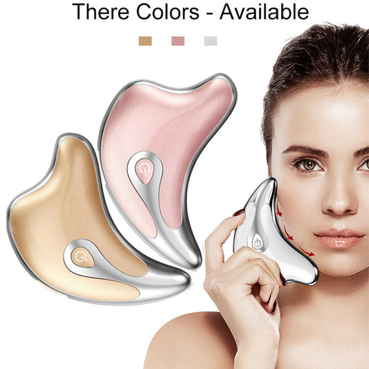 Electric Gua Sha Skin Rejuvenation Tool – Lift, Tone & Glow Facial Massager