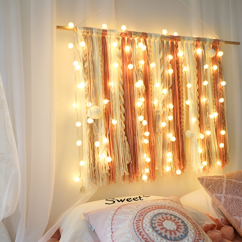 Christmas Curtain Garland Window Lights – LED String Light Holiday Window Decor