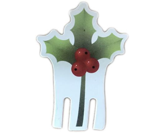 Festive Wine Glass Decor – Christmas Table Setup Accessories (10pcs Set)