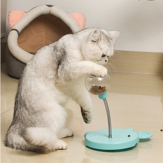 Self-Dispensing Pet Toy – Puzzle Feeder Ball for Entertaining Cats & Dogs