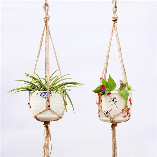 Vintage Macrame Plant Hanger – Cozy Boho Vibes for Home